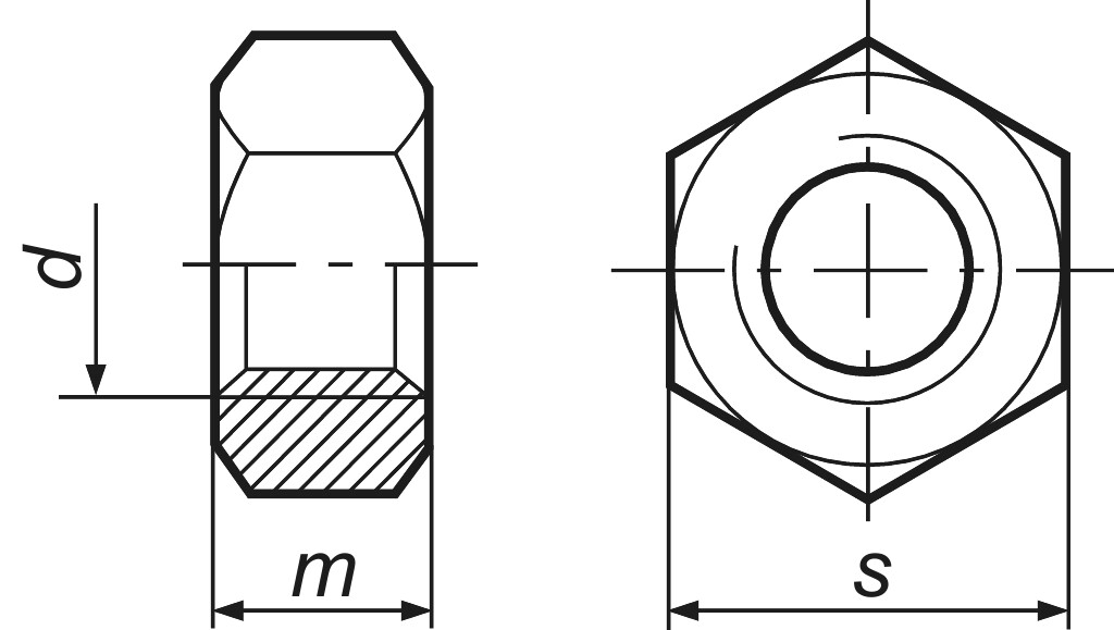DIN EN 14399-4  M 12  Güte 10 feuerverzinkt
